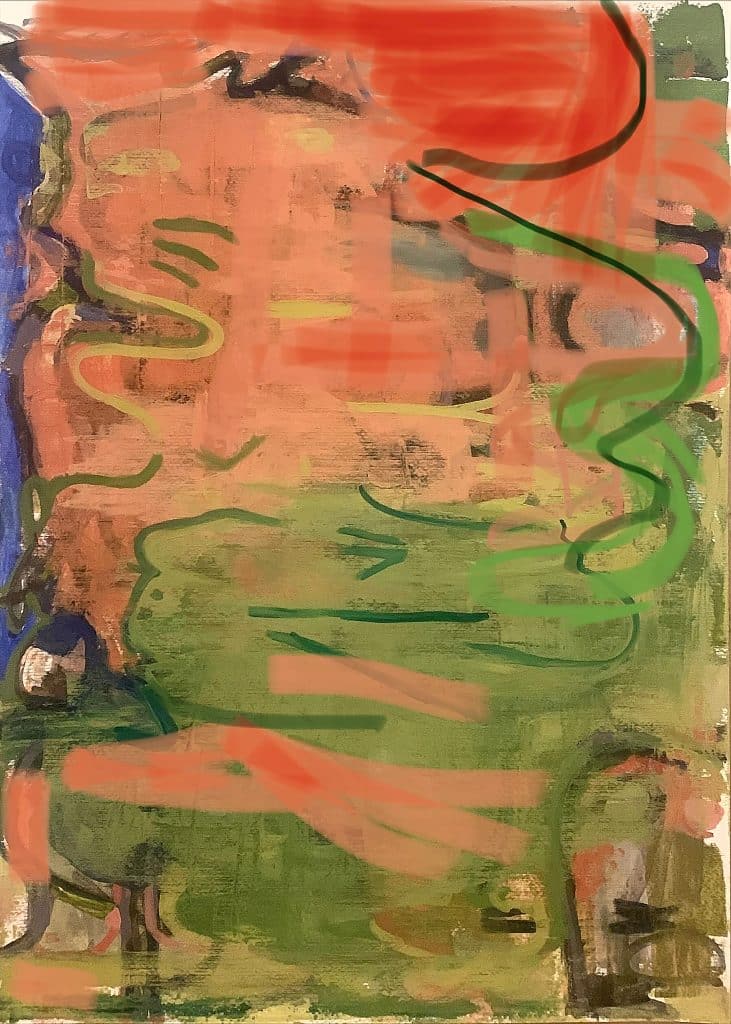 Bardo (#11), 2023, 50cm x 70cm, Oil on canvas